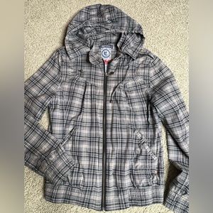 Vintage 3 Stones Lightweight Plaid Jacket